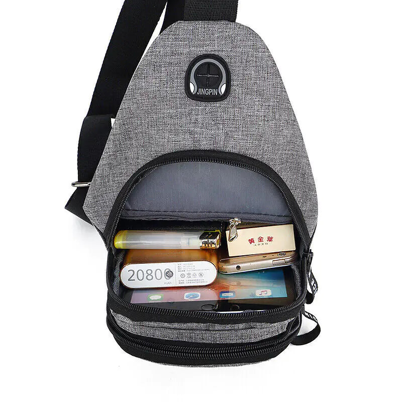 Versatile Cross-Body Sling Bag w/ Adjustable Straps