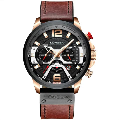Elegant AquaGuard Quartz Watch