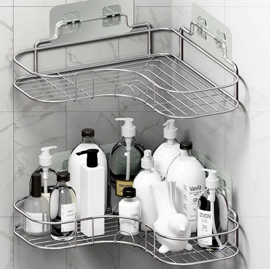 Triangular Bathroom Corner Organizer