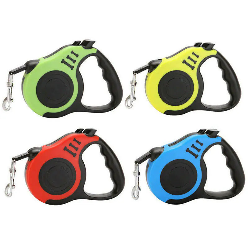 16.5FT Auto-Retract Dog Walking Leash