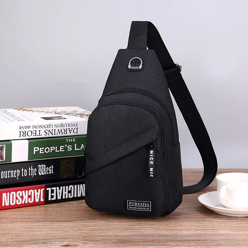 Versatile Cross-Body Sling Bag w/ Adjustable Straps