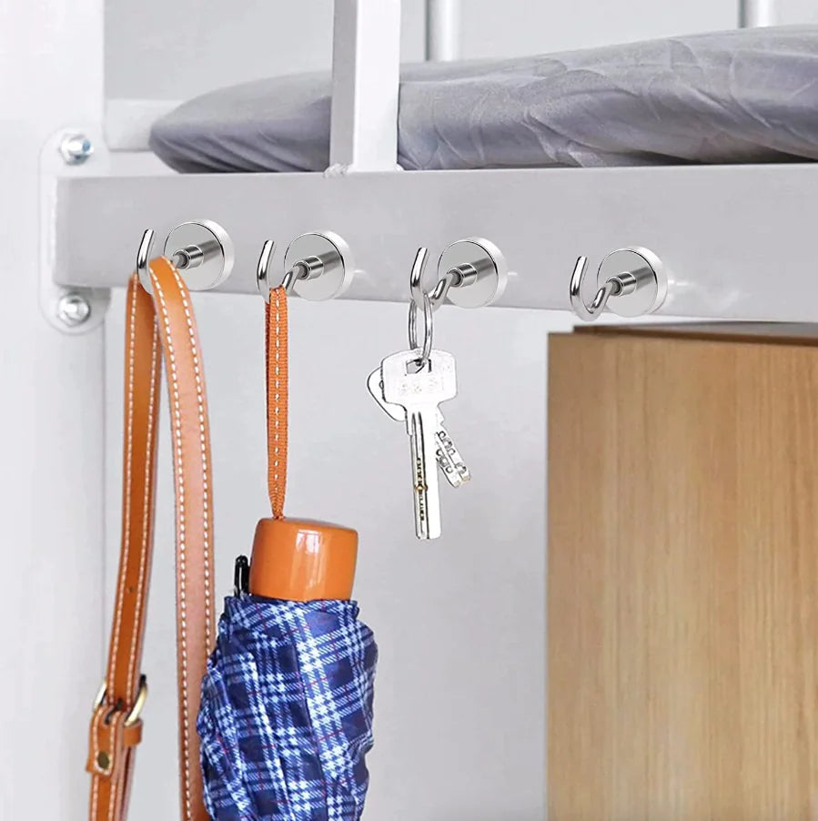 10x Neodymium Magnetic Hook Set USA