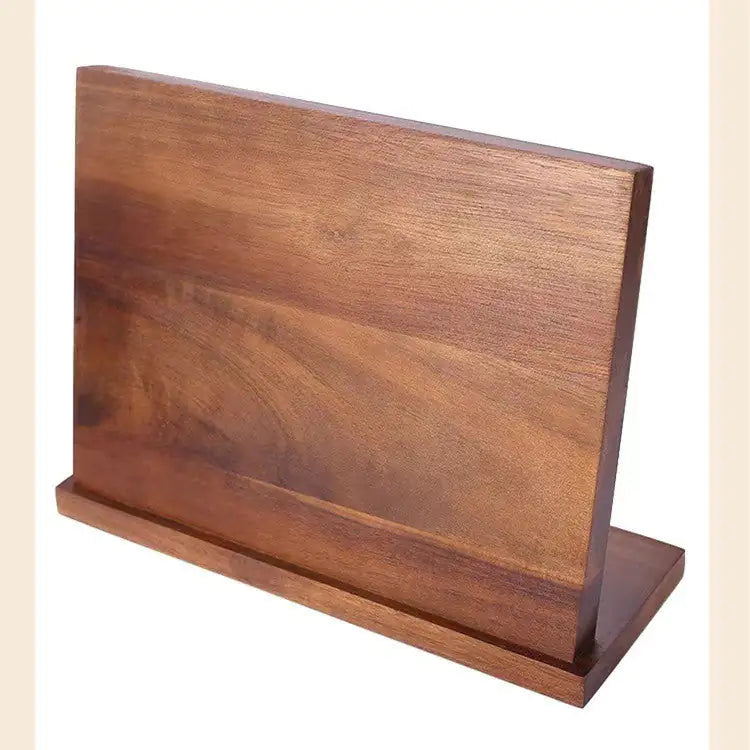 Elegant Wood Magnetic Knife Organizer