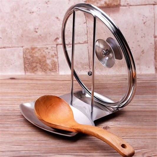 Clutter-Free Chef's Stainless Steel Rack