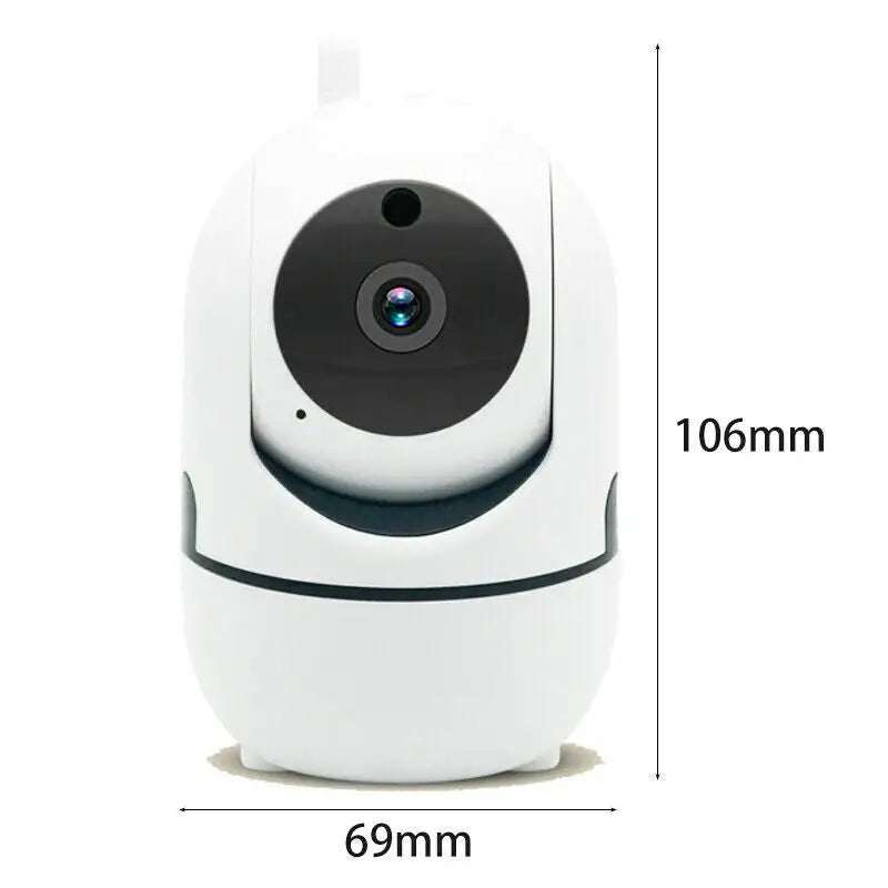 1080P WiFi Wireless Indoor Home Security Camera (Night Vision, Baby, Pet Monitor)