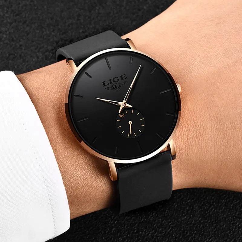 LIGE Men's Elegant Timepiece Collection