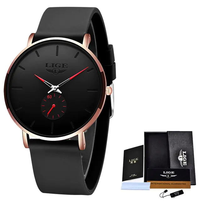 LIGE Men's Elegant Timepiece Collection
