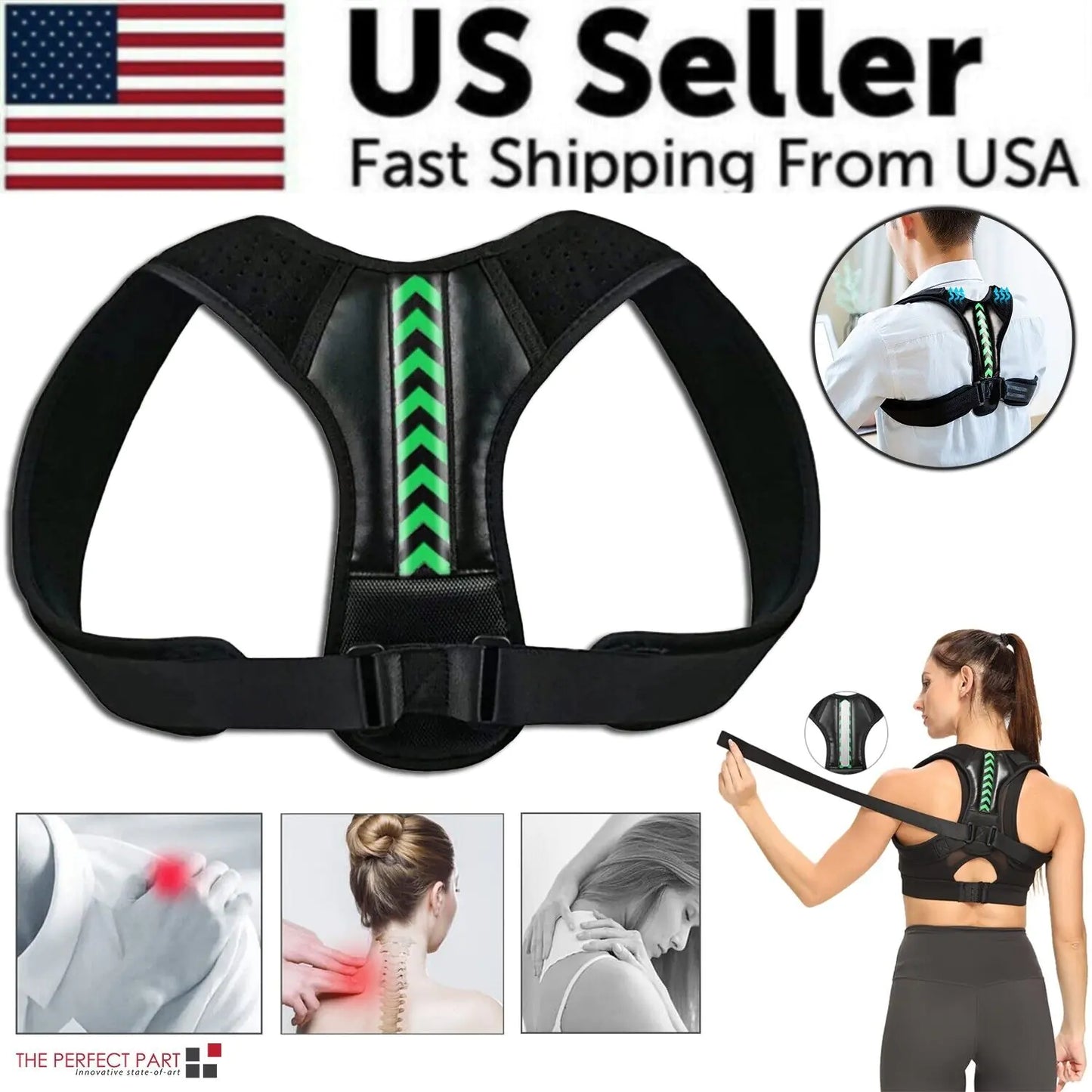 ErgoFlex Shoulder Support & Posture Brace