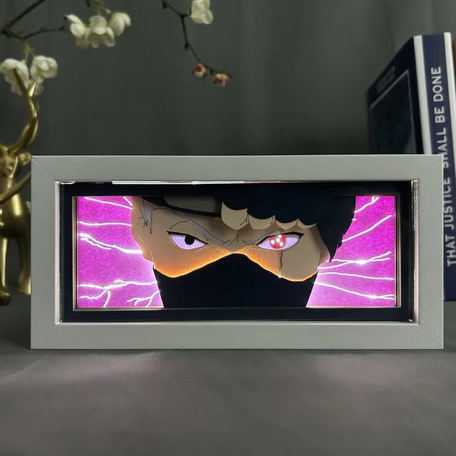 3D Naruto LED Light Box: Action Figures Lamp