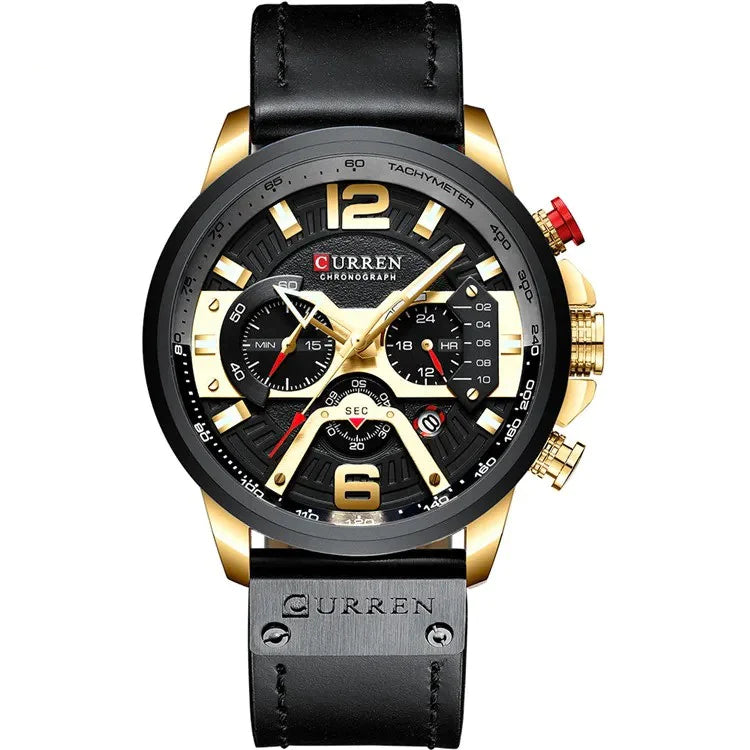 Elegant AquaGuard Quartz Watch