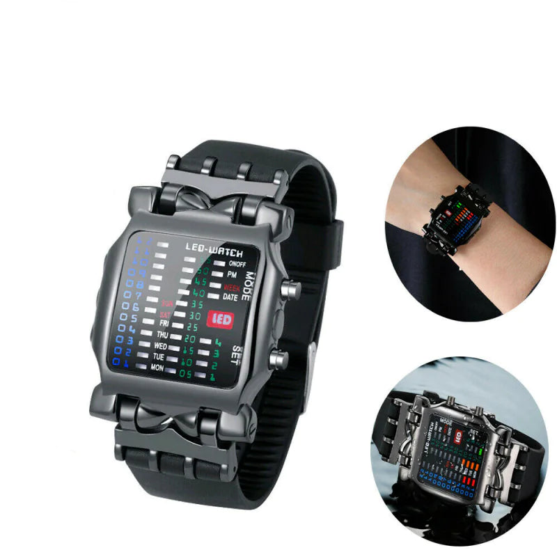 Elite Men's LED Sports Watch