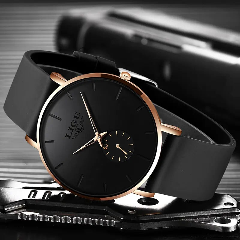 LIGE Men's Elegant Timepiece Collection