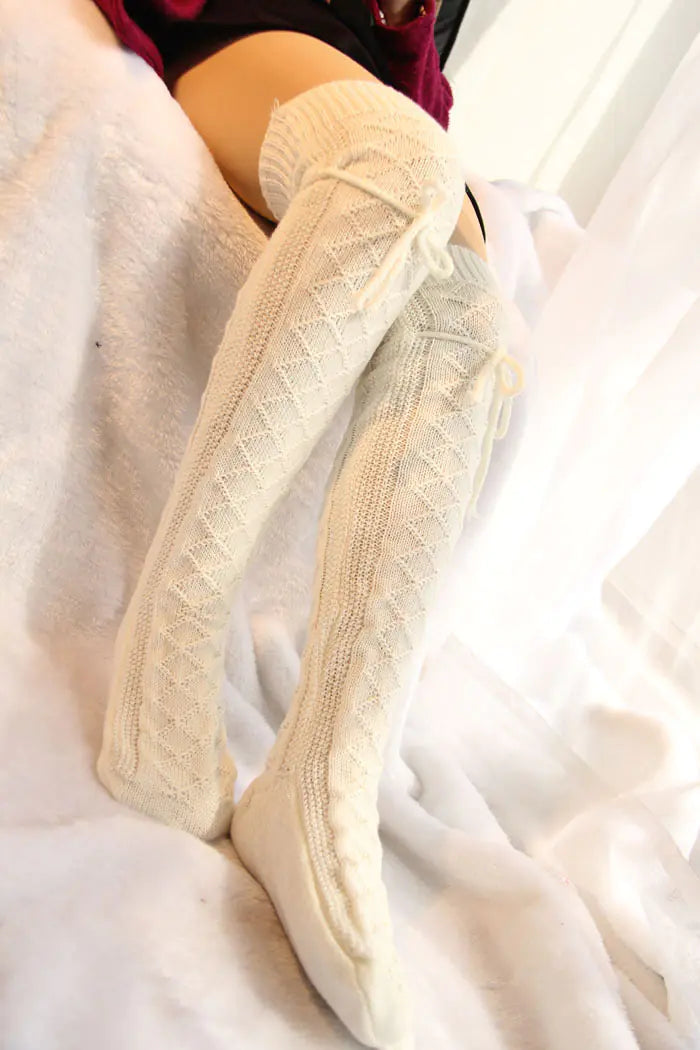 Knee-High Autumn and Winter Stockings (Over the Knee)