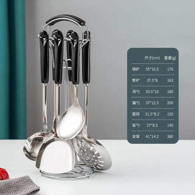 Elegant Stainless Steel Culinary Set