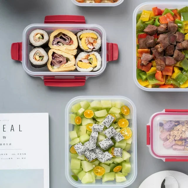 5-Pack Seal-Tight Stackable Storage Containers