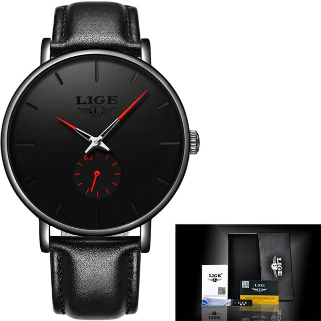 LIGE Men's Elegant Timepiece Collection