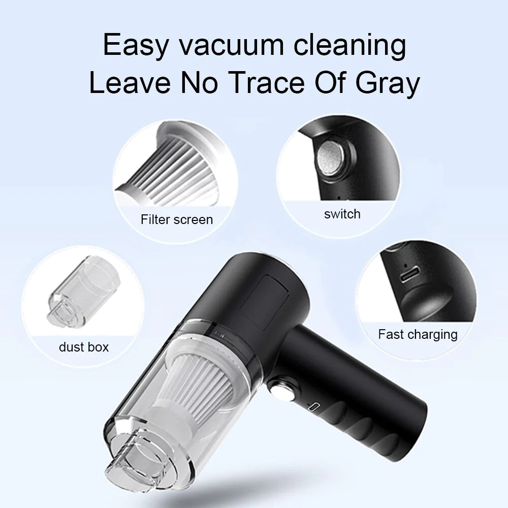 120W Mini Cordless Handheld Vacuum
