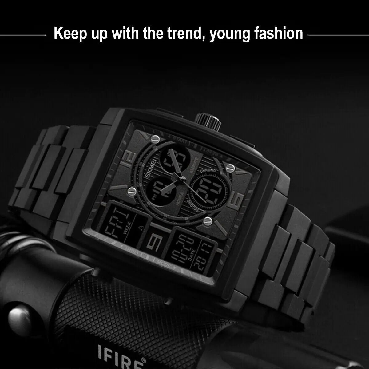Tactical Chrono Quartz Men's Watch