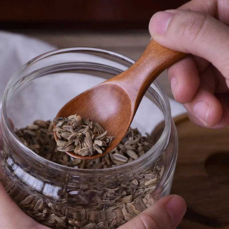Mini Wooden Spoons 4Pcs