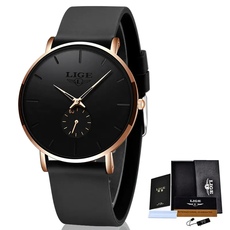 LIGE Men's Elegant Timepiece Collection