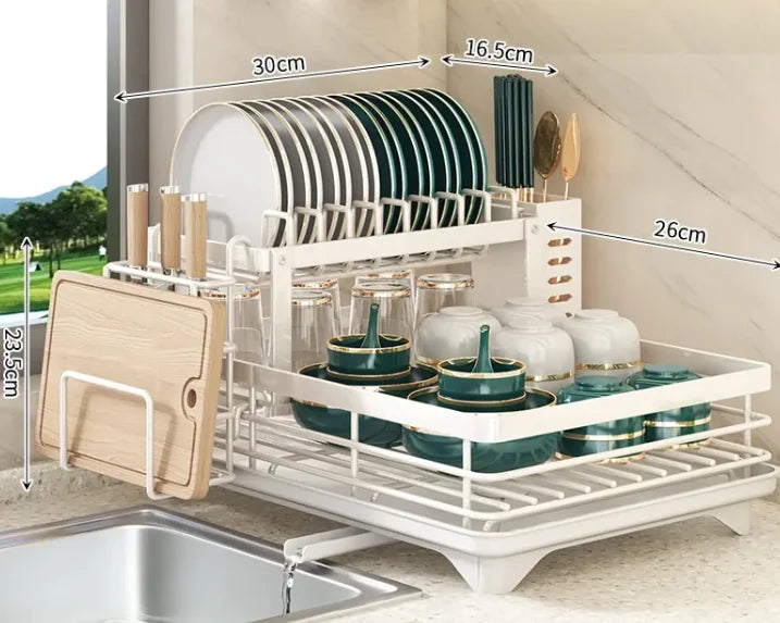 CozyHome Carbon Steel Dish Rack