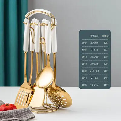 Elegant Stainless Steel Culinary Set