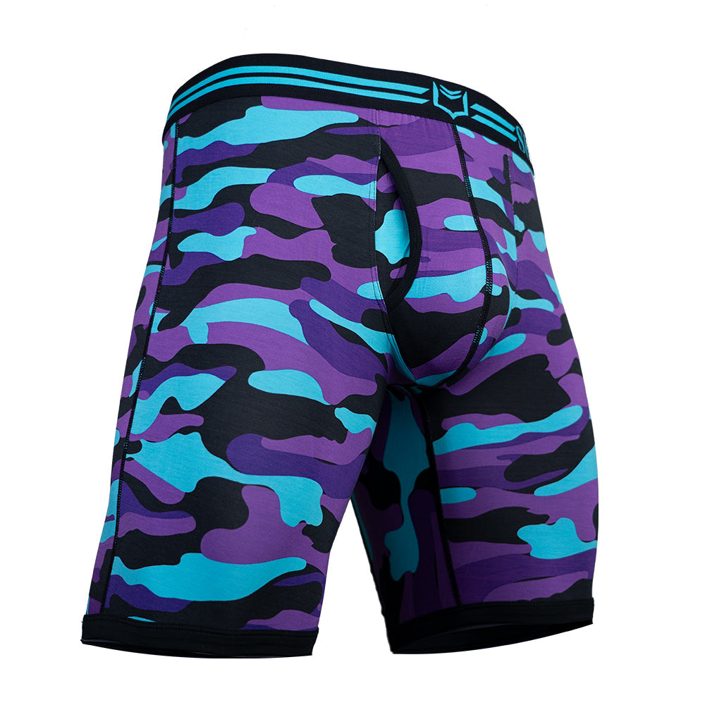 SHEATH V Men's 8" Sports Performance Boxer Brief