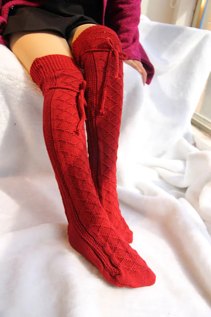 Knee-High Autumn and Winter Stockings (Over the Knee)