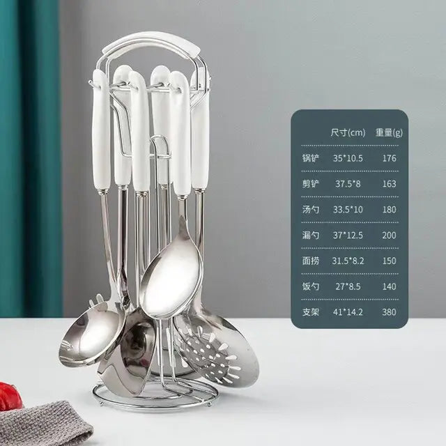 Elegant Stainless Steel Culinary Set