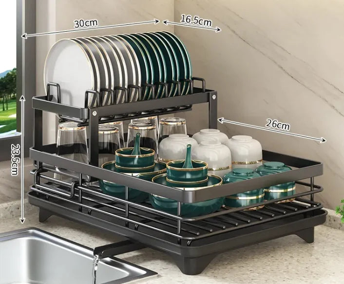 CozyHome Carbon Steel Dish Rack