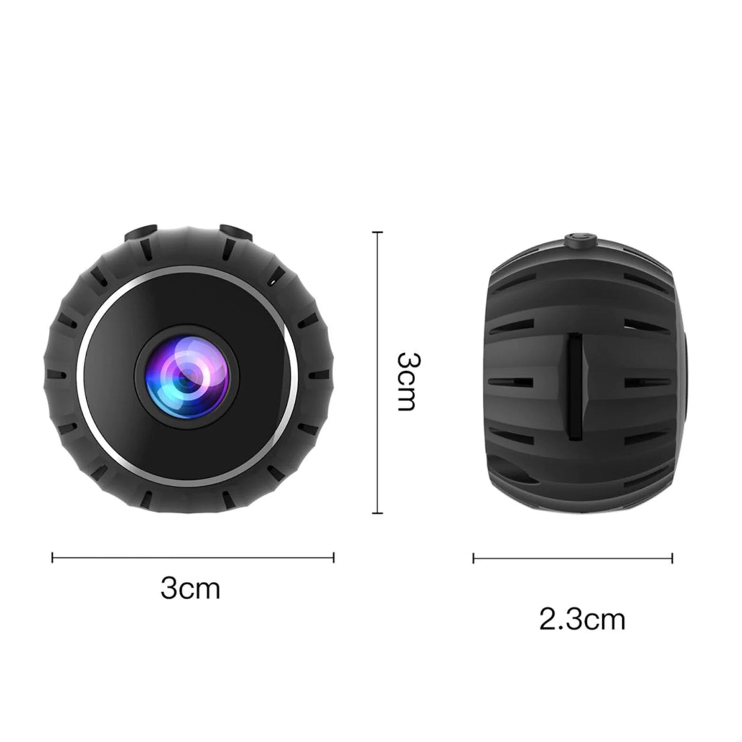 Compact Surveillance Wireless Camera 1080P HD