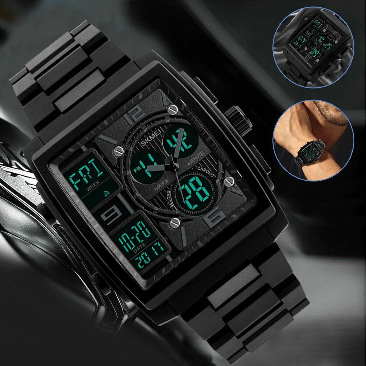 Tactical Chrono Quartz Men's Watch