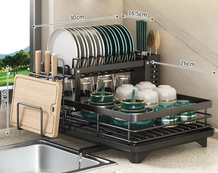 CozyHome Carbon Steel Dish Rack