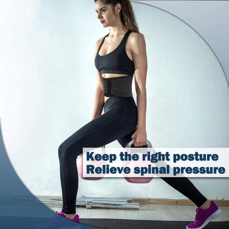 Lumbar Support Waist Belt for Men & Women