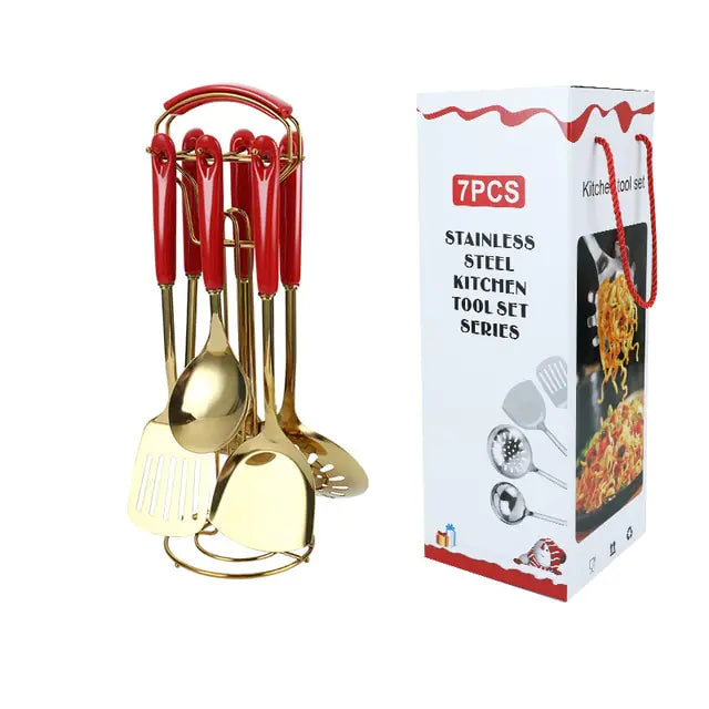 Elegant Stainless Steel Culinary Set