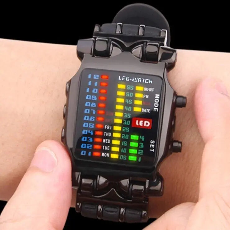Elite Men's LED Sports Watch