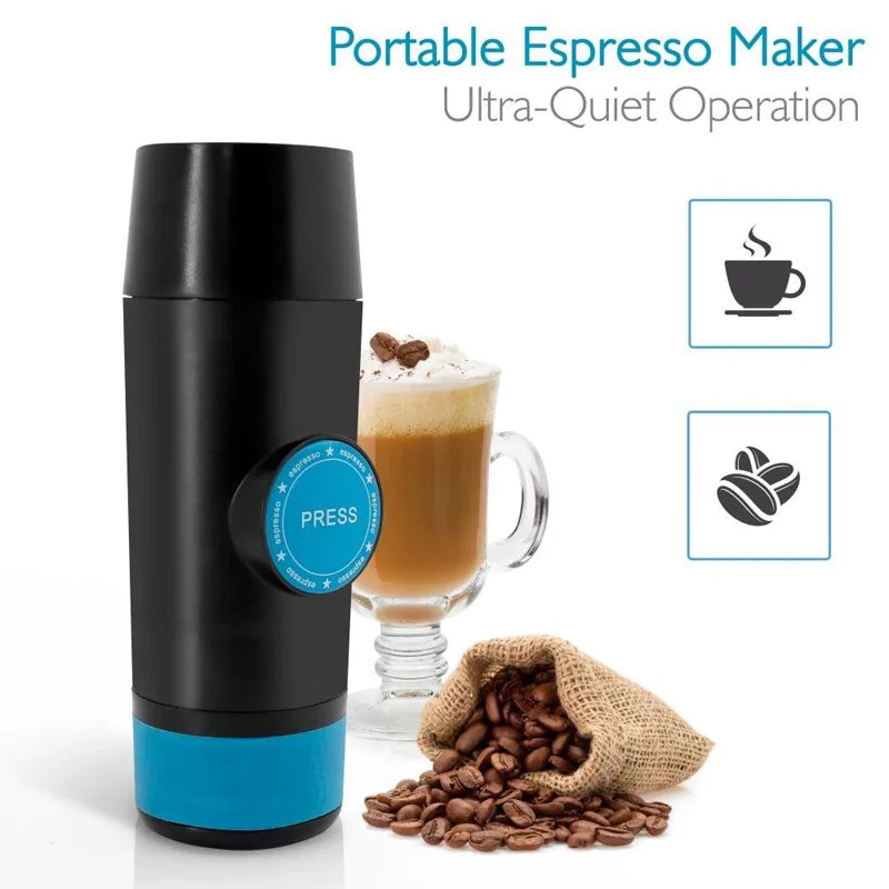 Travel Brew 2-in-1 Mini Espresso Maker