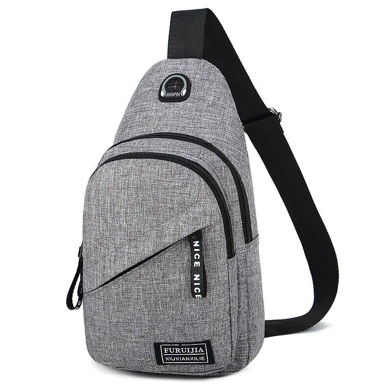 Versatile Cross-Body Sling Bag w/ Adjustable Straps