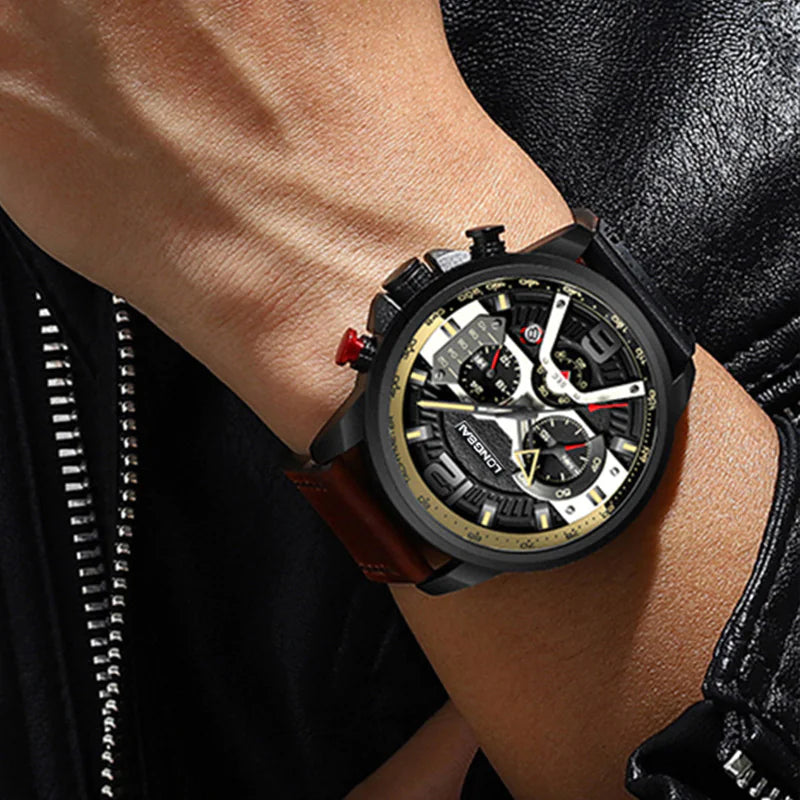 Elegant AquaGuard Quartz Watch
