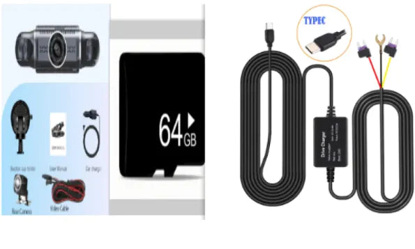 4-Channel HD Wi-Fi Car Dash Cam