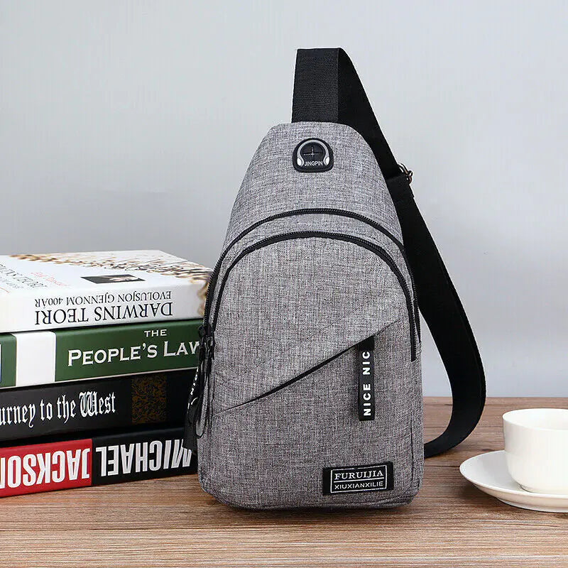Versatile Cross-Body Sling Bag w/ Adjustable Straps