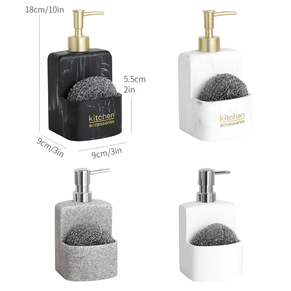 Kitchen Accessories Soap Pump Caddy