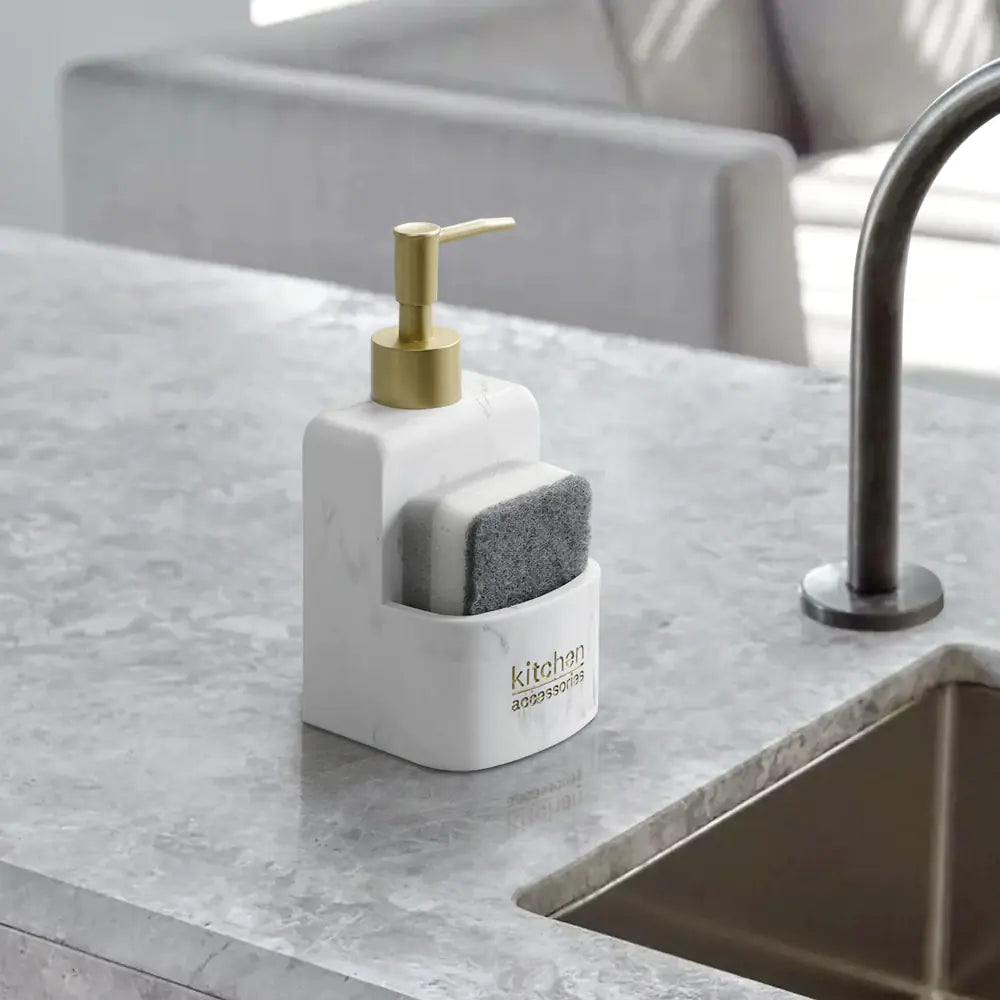 Kitchen Accessories Soap Pump Caddy