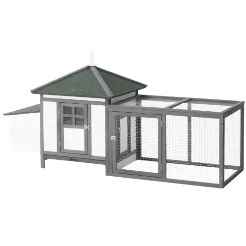 EasyMove Wooden Chicken Coop With Nesting Boxes