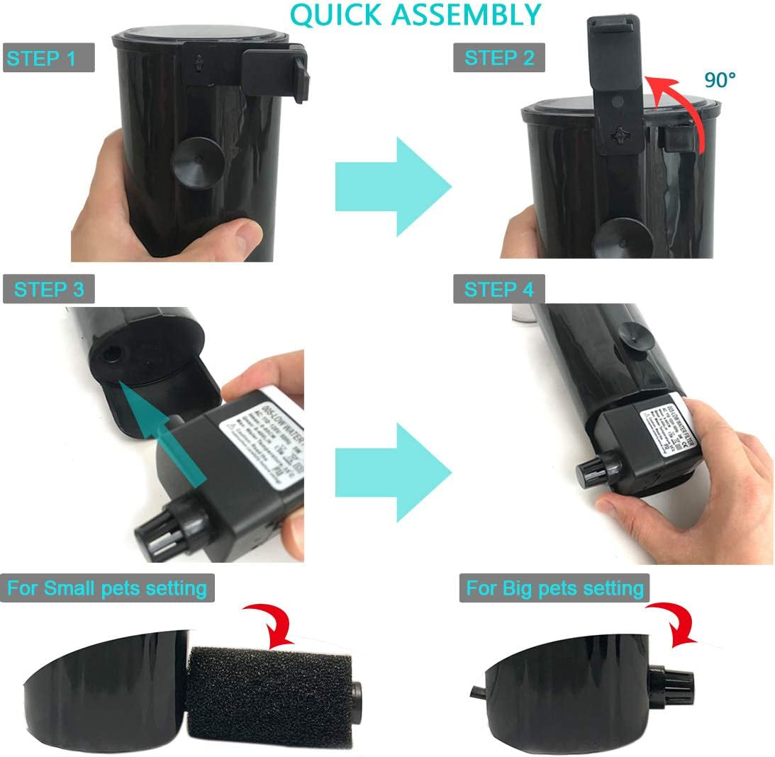 Aquarium Filter Waterfall Flow