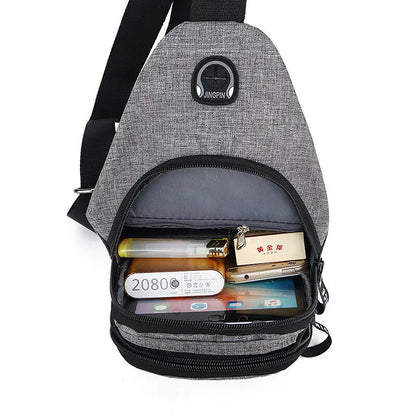 Versatile Cross-Body Sling Bag w/ Adjustable Straps
