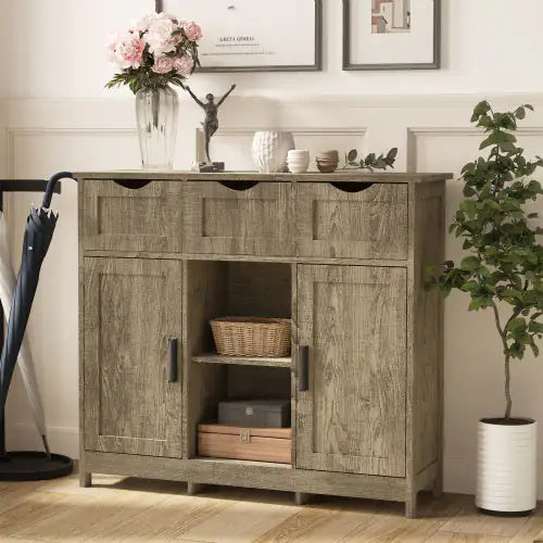 Versatile Home Storage Unit with Adjustable Shelves and Drawers