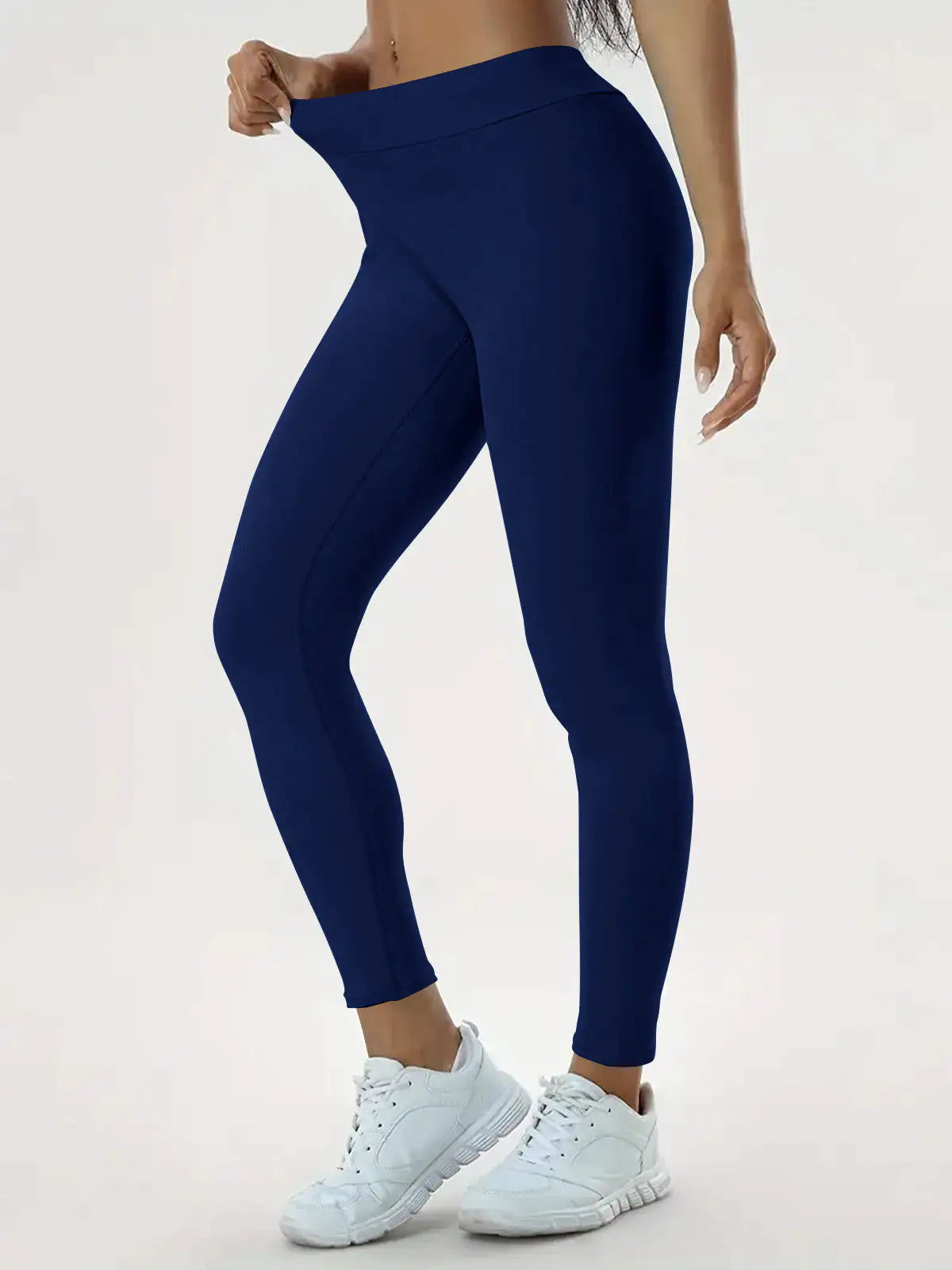 Elegant High-Waisted Sculpting Yoga Trousers