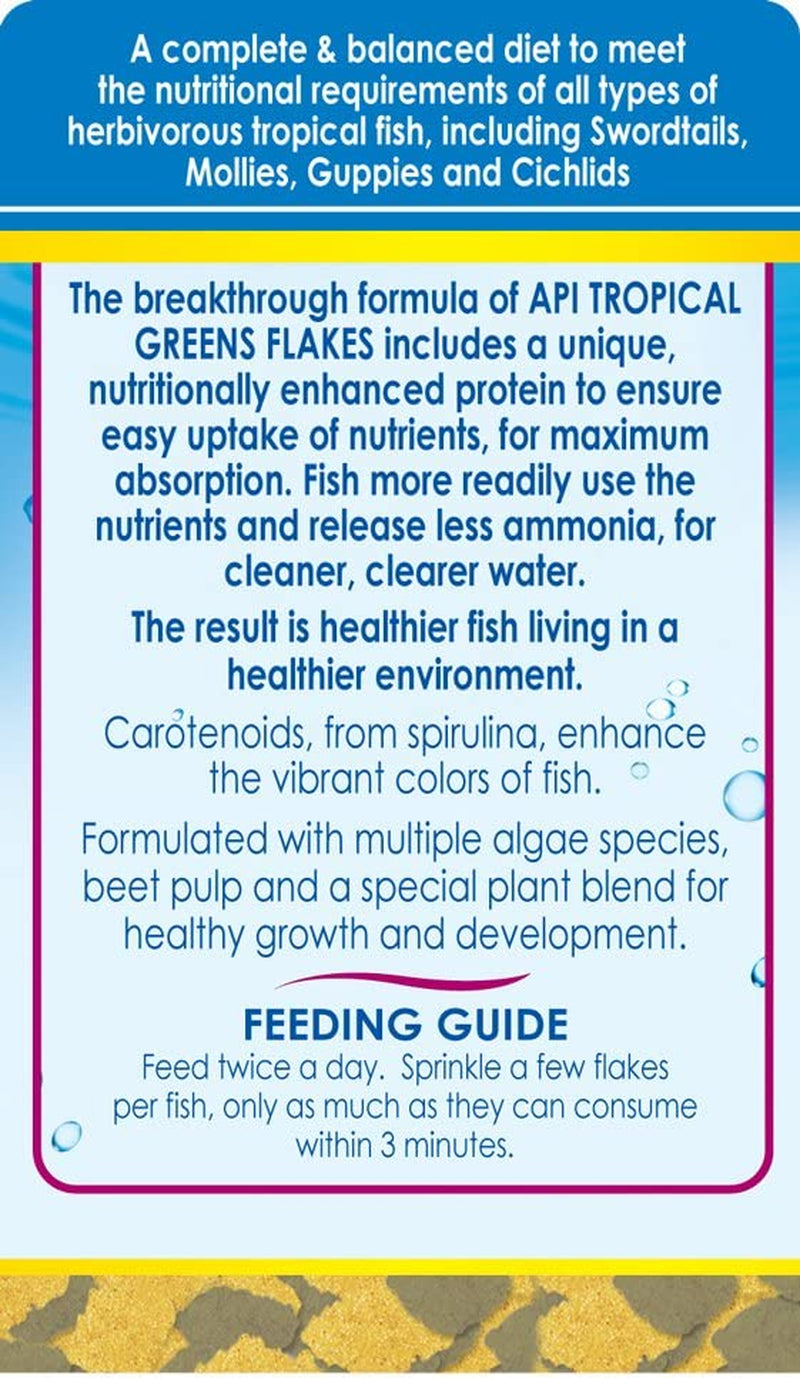 2.1-OUNCE TROPICAL GREENS FLAKES