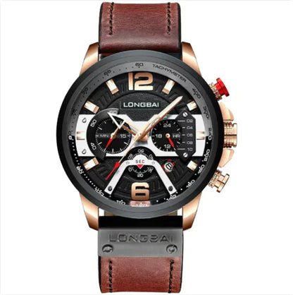 Elegant AquaGuard Quartz Watch